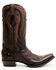 Image #2 - Corral Men's Embellished Overlay Western Boots - Snip Toe, Chocolate, hi-res