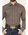 Image #3 - Cinch Men's Geo Print Long Sleeve Snap Western Shirt, Multi, hi-res