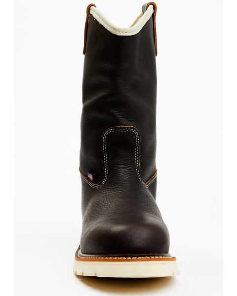 Image #4 - Thorogood Men's Boot Barn Exclusive Welly Waterproof Pull On Boot - Soft Toe, Brown, hi-res