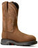 Image #1 - Ariat Men's WorkHog&reg; XT Distressed Work Boots - Carbon Toe, Brown, hi-res