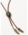 Shyanne Women's Mystic Skies Feather Concho Layered Bolo Necklace, Rust Copper, hi-res