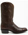Image #2 - Cody James Black 1978® Men's Chapman Exotic Full-Quill Ostrich Western Boots - Round Toe, Brown, hi-res