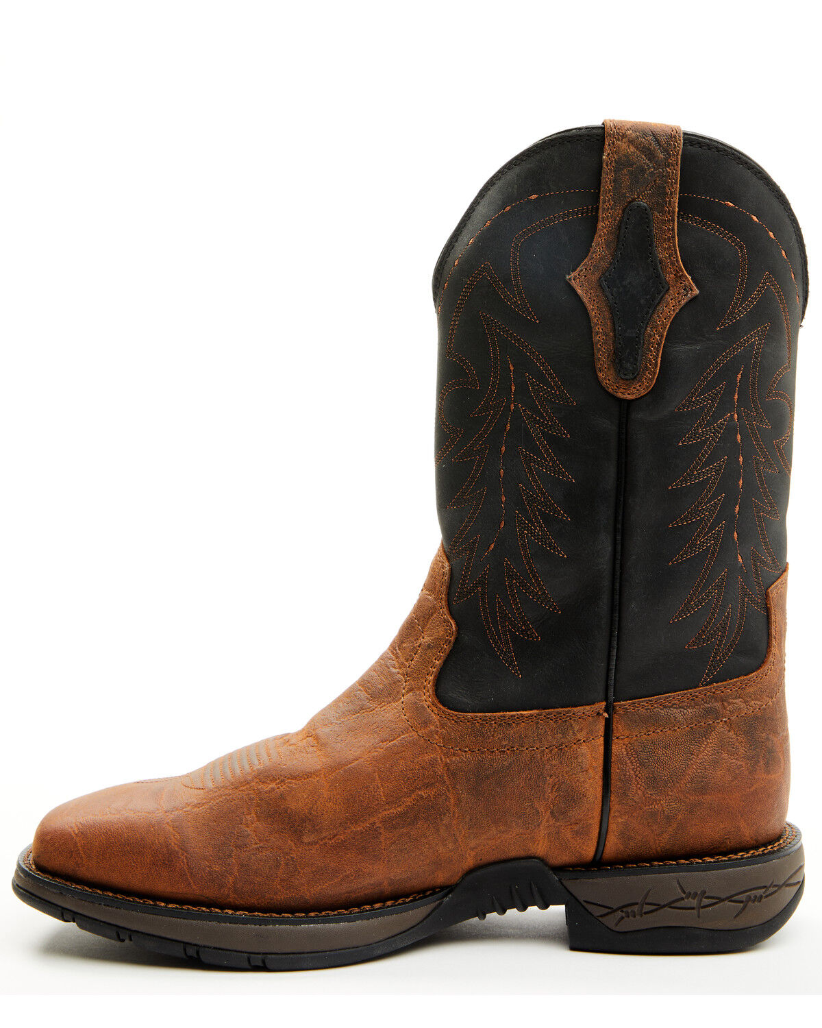 Image #3 - Cody James Men's Summit Lite Performance Boots - Broad Square Toe, Brown, hi-res