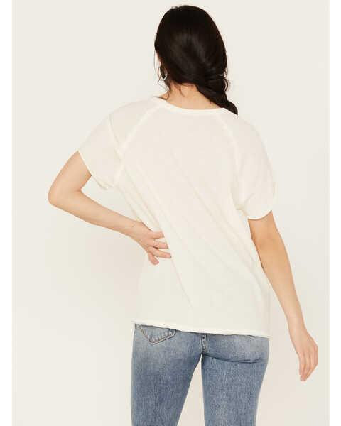 Image #4 - Free People Women's California State Flower Short Sleeve Graphic Tee, Ivory, hi-res