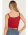 Image #4 - Blended Women's Dibs On The Cowboy Graphic Tank, Red, hi-res