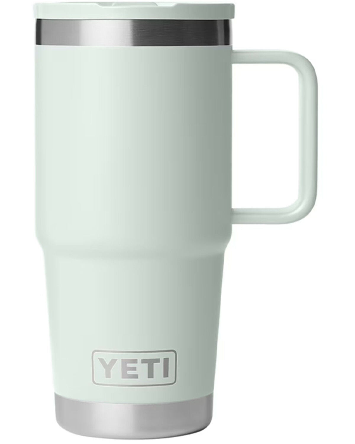 YETI Rambler&reg; Stronghold&trade; Lid 20oz Travel Mug, Light Blue, hi-res
