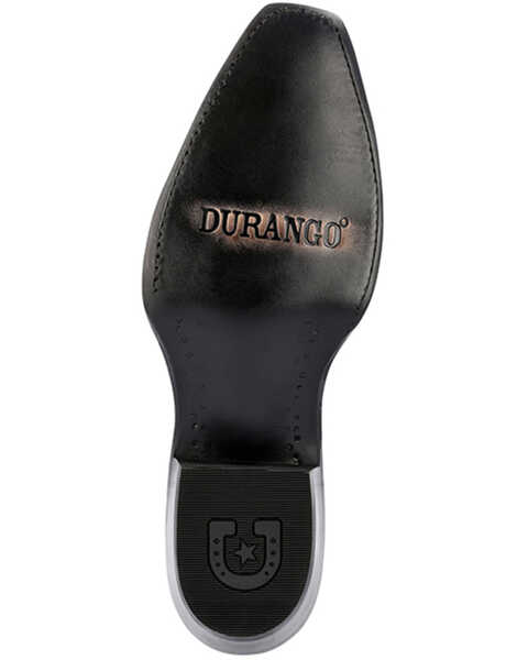 Image #7 - Durango Men's Santa Fe™ Whiskey Western Boots - Snip Toe, Brown, hi-res