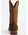 Image #5 - Tanner Mark Men's Basketweave Western Boots - Broad Square Toe, Honey, hi-res
