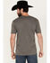 Image #4 - Smith & Wesson Men's Eagle Buckle Short Sleeve Graphic T-Shirt, Grey, hi-res