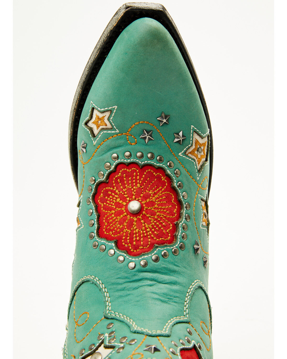 Image #6 - Liberty Black Women's Vegas Turquesa Booties - Snip Toe, Turquoise, hi-res
