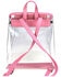 Montana West Women's Savannah Clear Tooled Backpack, Pink, hi-res