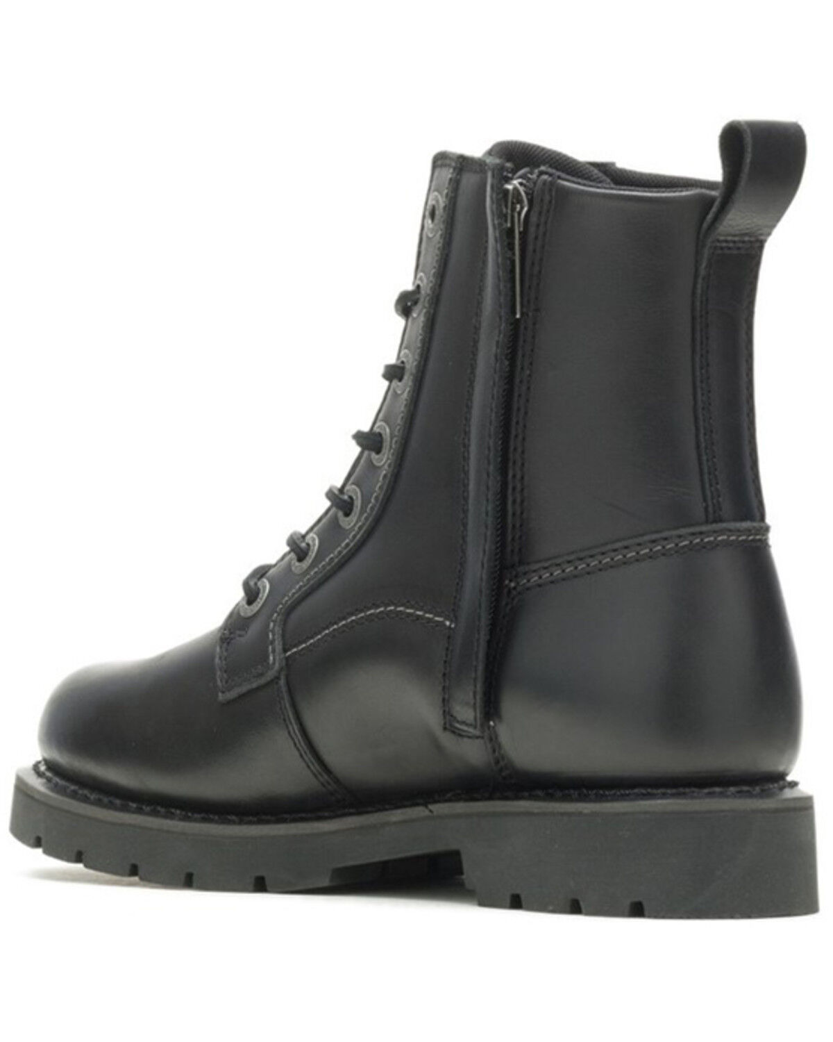 Image #3 - Harley Davidson Men's Hannon 6 1/2" Lace-Up Casual Moto Boots - Round Toe, Black, hi-res