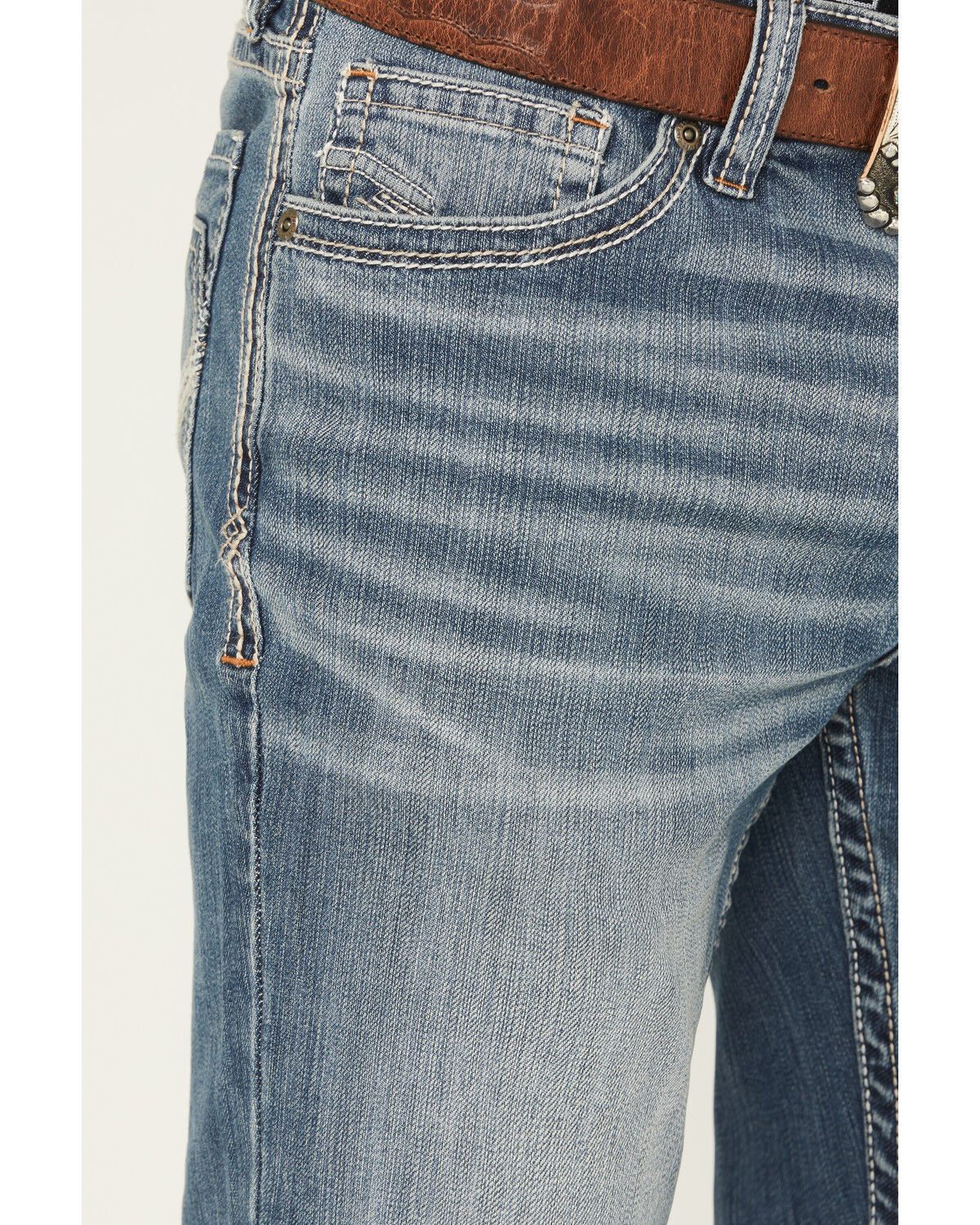 Image #2 - Cody James Men's Jackson Slim Straight Stretch Denim Jeans, Medium Wash, hi-res