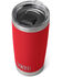 Image #2 - YETI Rambler® MagSlider™ Lid 20oz Tumbler, Red, hi-res