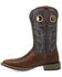 Image #3 - Laredo Men's Dyers Performance Western Boots - Broad Square Toe, Tan, hi-res