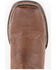 Image #6 - Ferrini Men's Smooth Quill Ostrich Exotic Boots - Broad Square Toe , Kango, hi-res