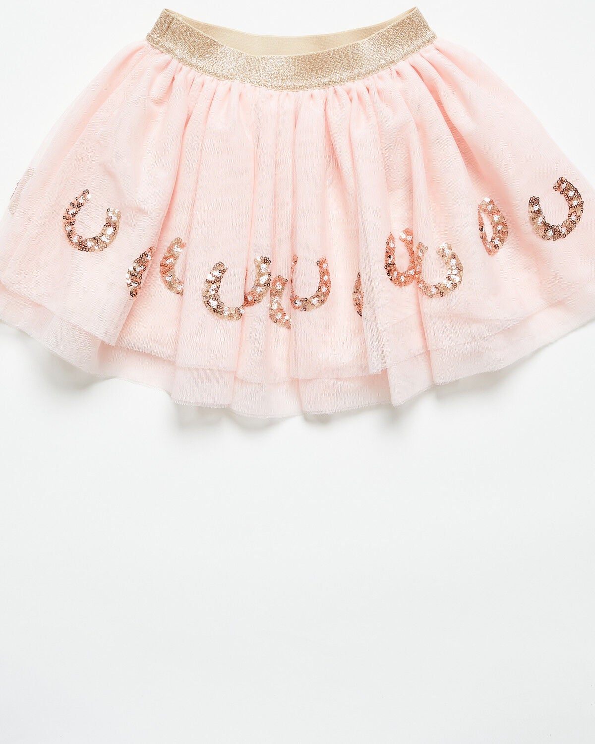 Image #3 - Angel Dear Infant Girls' Horseshoe Tutu Skirt, Pink, hi-res