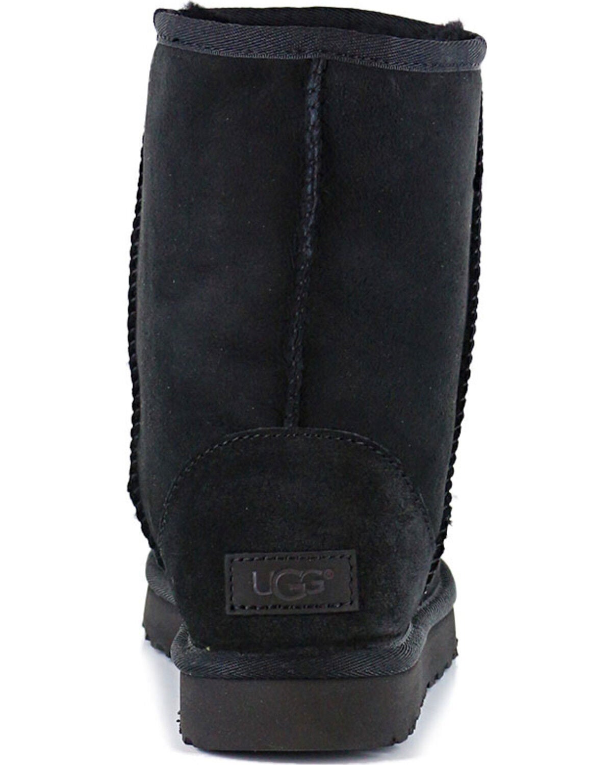 black ugg low boots