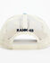 Image #3 - RANK 45® Women's Serape Stripe Embroidered Logo Mesh Back Ball Cap, Turquoise, hi-res