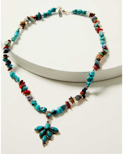 Paige Wallace Women's Multi Stone Turquoise Necklace , Multi, hi-res