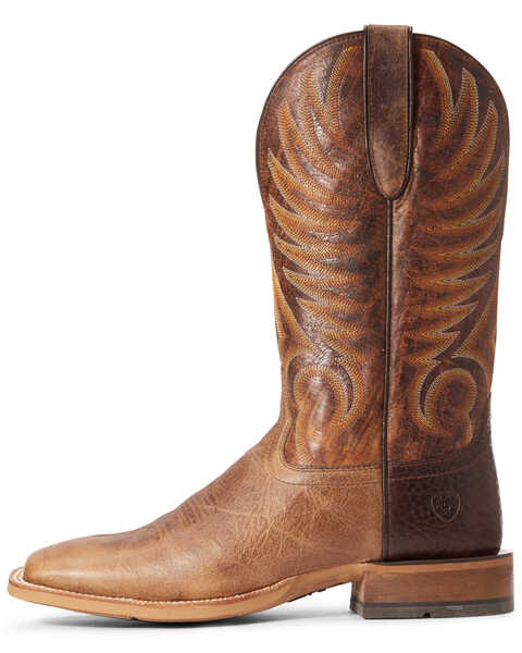 Image #2 - Ariat Men's Toledo Crunch Western Performance Boots - Broad Square Toe, Brown, hi-res