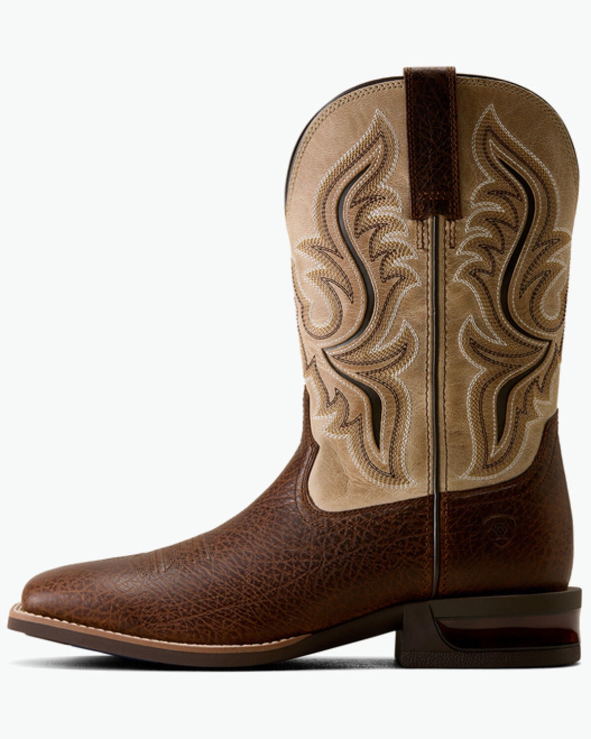 Image #2 - Ariat Men's Conquer Performance Western Boots - Broad Square Toe, Brown, hi-res
