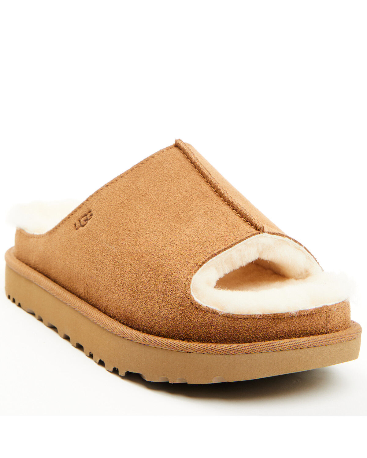 Image #1 - UGG Women's Greenport Slide Slippers, Chestnut, hi-res
