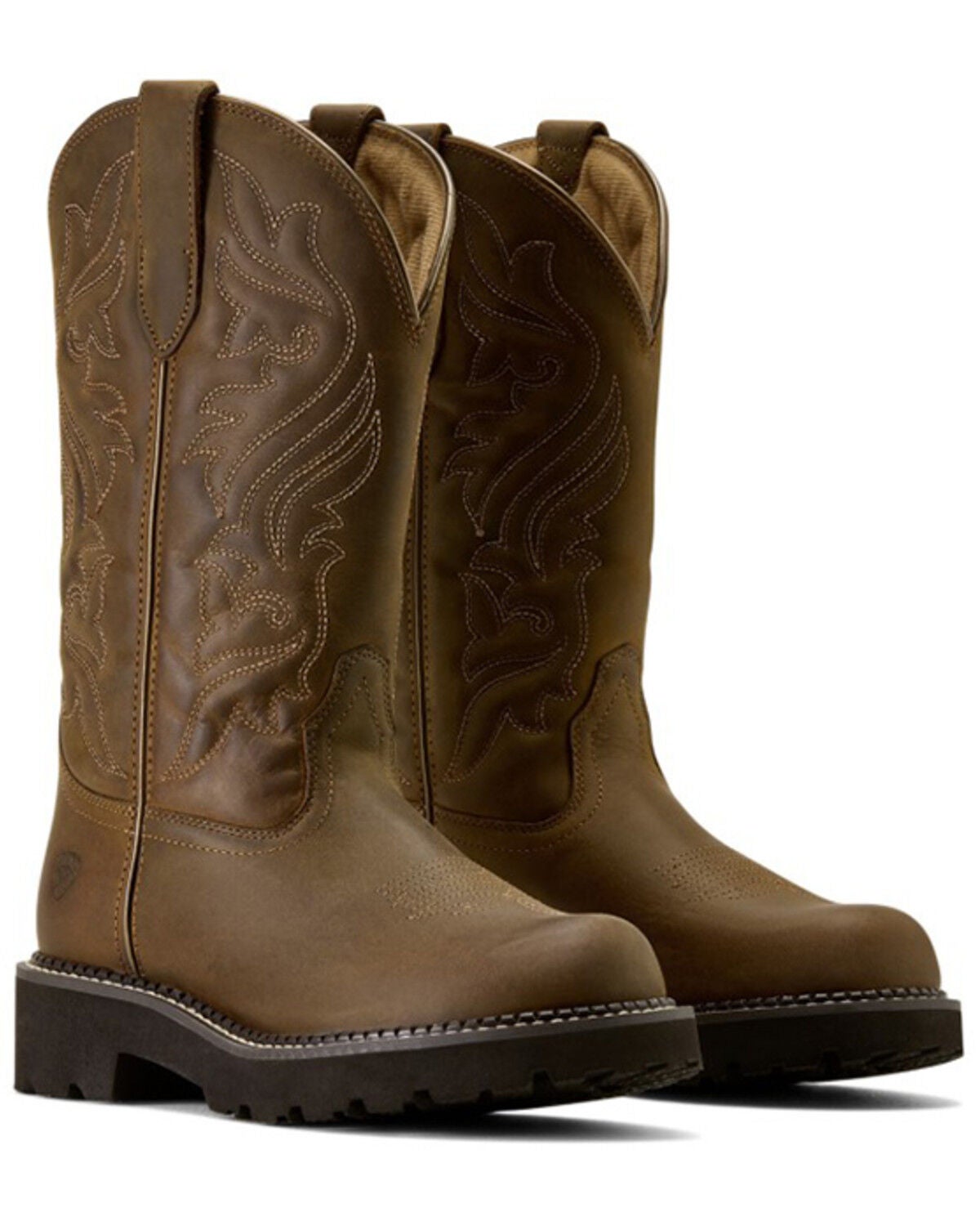 Image #4 - Ariat Women's Fatbaby Dawn Performance Western Boots - Round Toe, Brown, hi-res