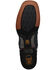 Image #7 - Dan Post Women's Exotic Sueded Caiman Western Boots - Broad Square Toe, Blue, hi-res