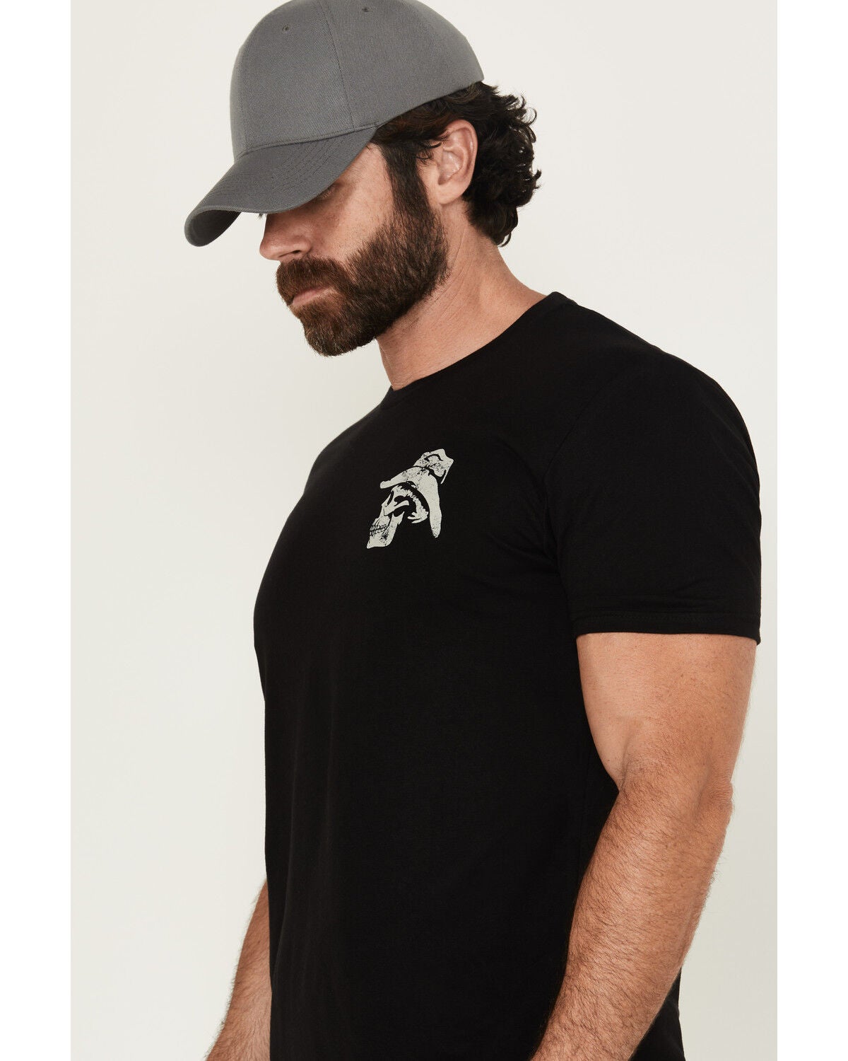 Image #3 - Moonshine Spirit&reg; Men's Cowboy Short Sleeve Graphic T-Shirt, Black, hi-res
