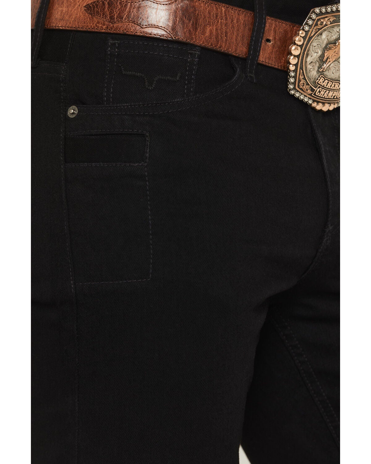 Image #2 - Kimes Ranch Men's James Rigid Straight Denim Jeans, Black, hi-res