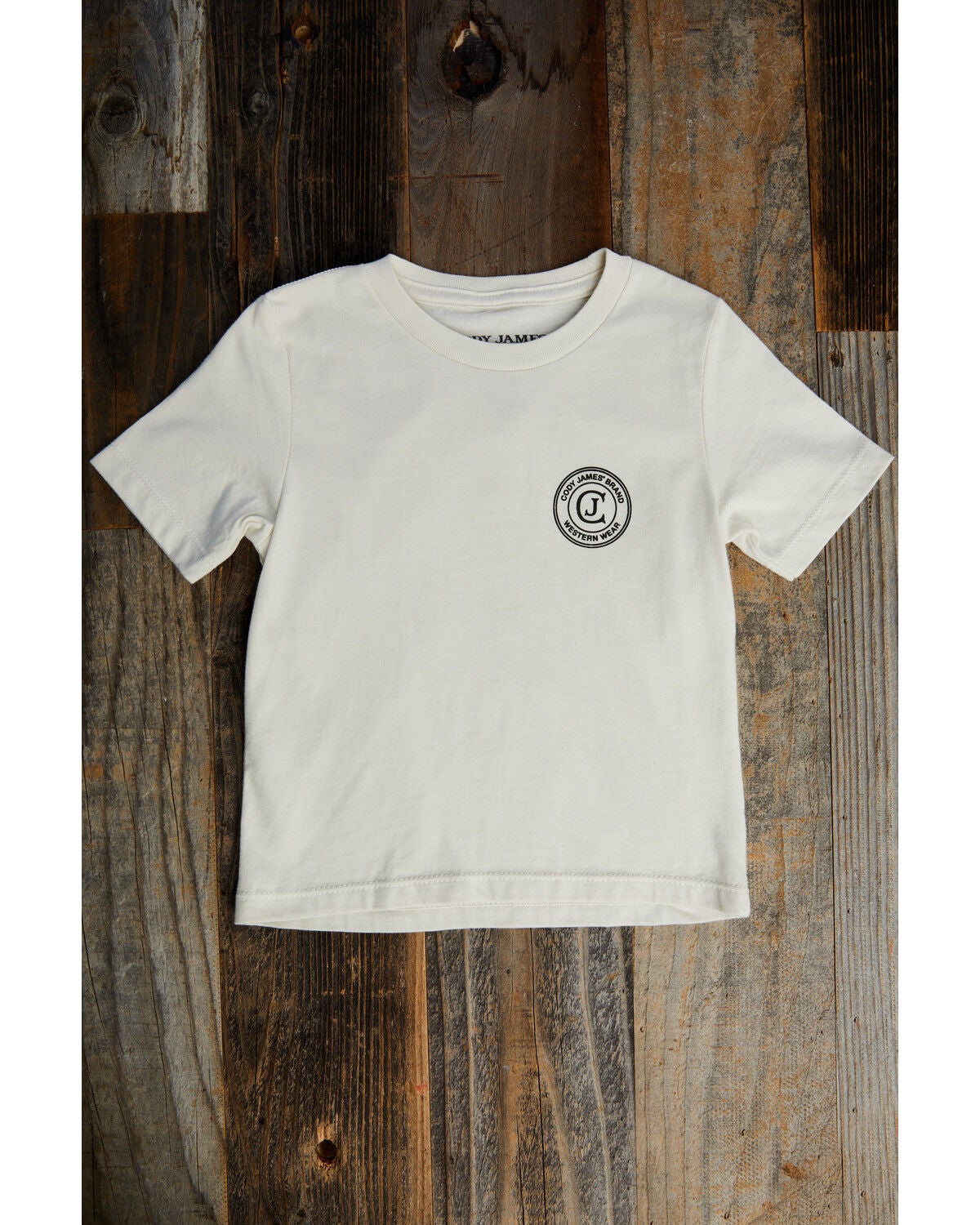 Image #3 - Cody James Toddler Boys' Original Cowboy Short Sleeve Graphic T-Shirt, Natural, hi-res
