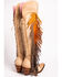 Image #6 - Junk Gypsy by Lane Women's Spirit Animal Tall Boots - Snip Toe, Cream, hi-res