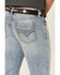 Image #4 - Cody James Core Men's Sawbuck Light Wash Stretch Stackable Straight Jeans , Blue, hi-res