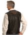 Kobler Tooled Leather Vest, Black, hi-res