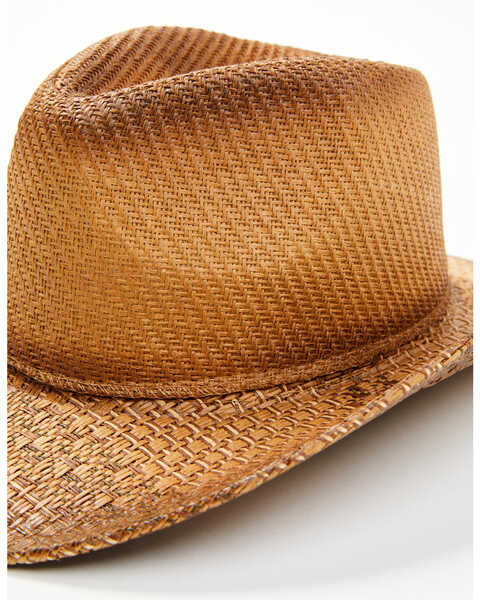 Image #2 - Cody James Kids' Rough Rider Straw Cowboy Hat, Brown, hi-res