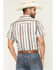 Image #4 - Sendero Provisions Men's Wyatt Serape Striped Short Sleeve Snap Western Shirt, Multi, hi-res
