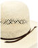 Image #2 - Rodeo King 25X Straw Cowboy Hat, Natural, hi-res