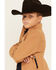 Image #2 - Cody James Boys' Coolville Softshell Bomber Jacket, Lt Brown, hi-res
