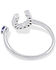 Montana Silversmiths Women's Something For Luck Open Ring, Silver, hi-res