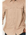 Image #3 - Hawx Men's Solid Long Sleeve Button-Down Work Shirt, Khaki, hi-res