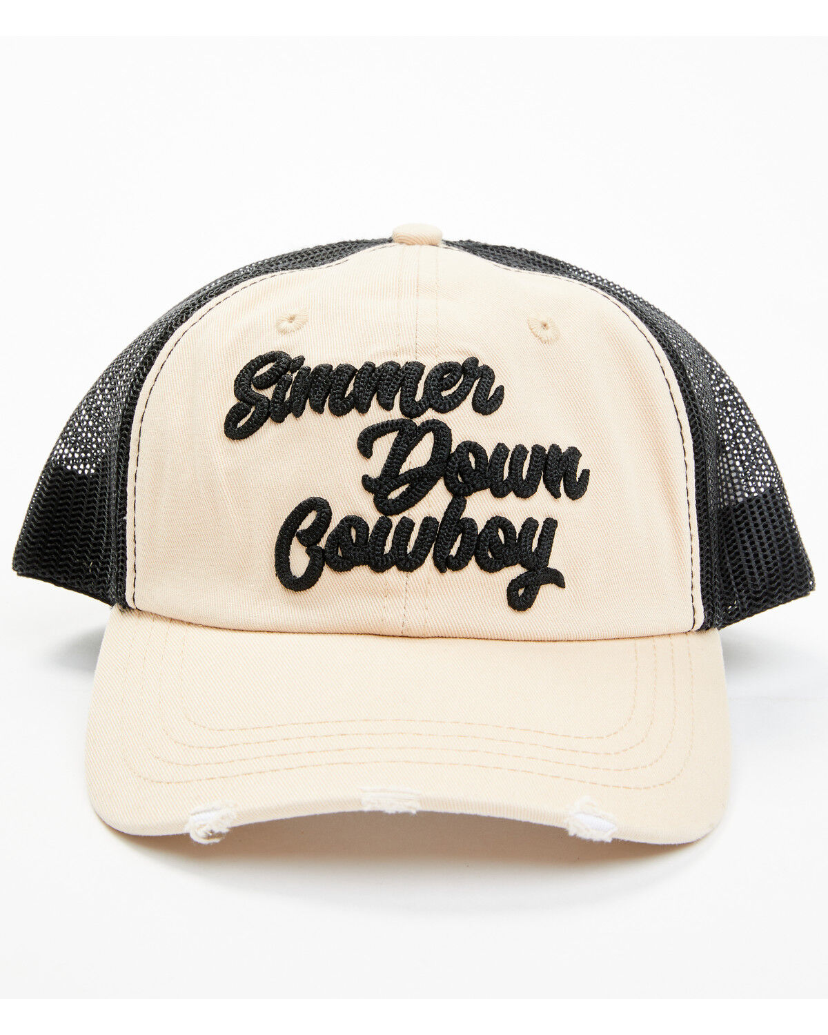 Image #1 - Idyllwind Women's Simmer Down Baseball Cap, Cream, hi-res