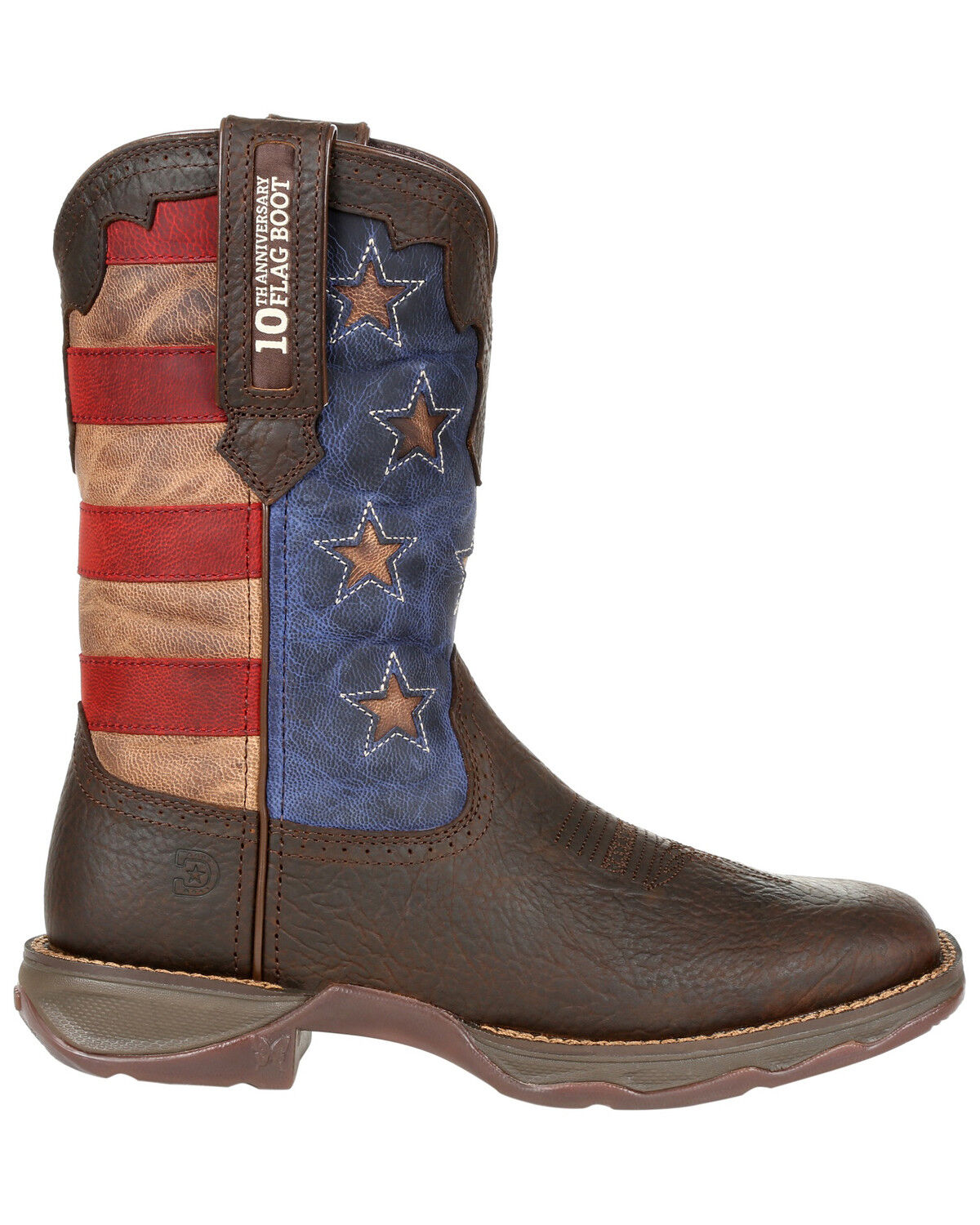 Durango red white and blue boots Clearance