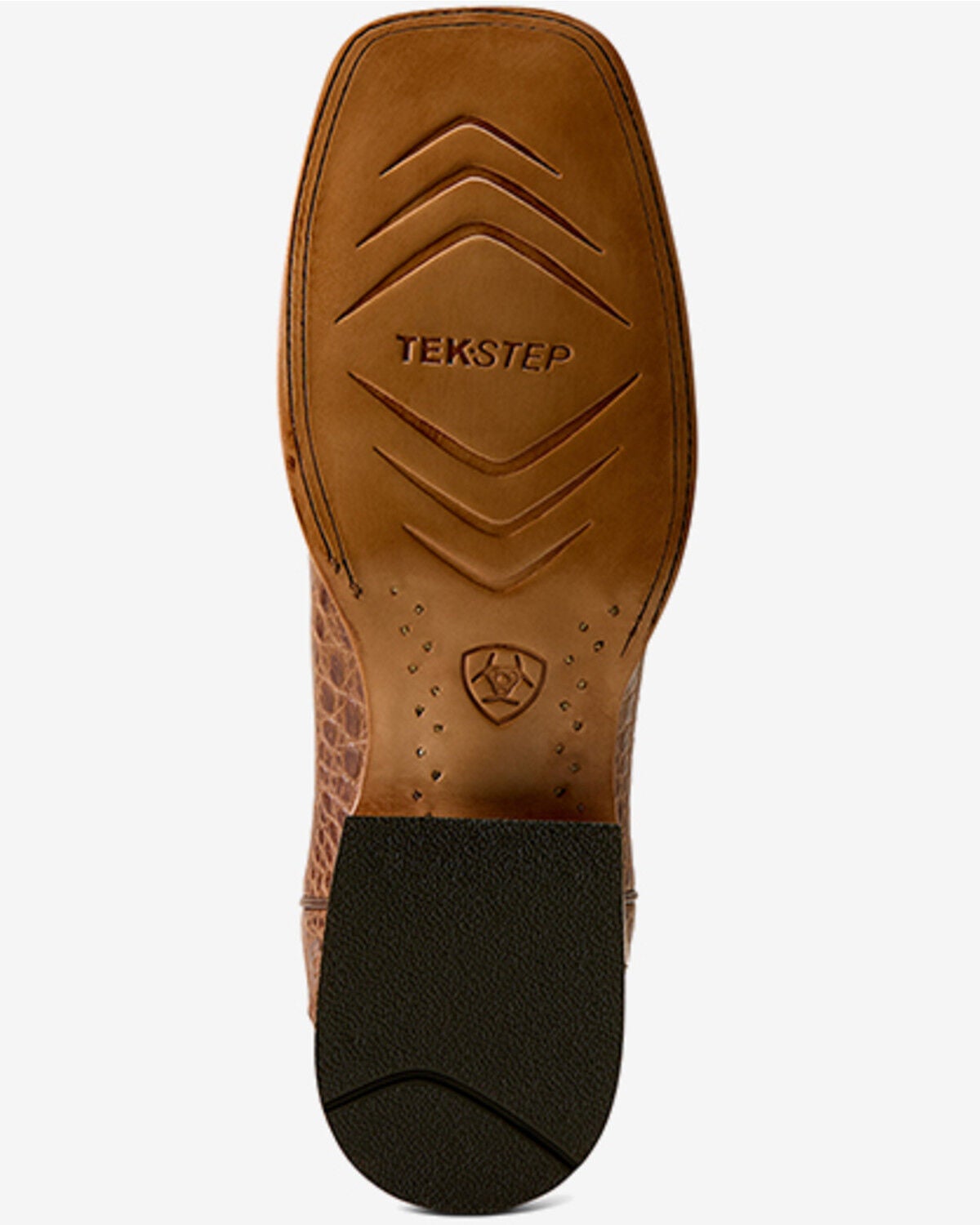 Image #5 - Ariat Men's Classic Callen Exotic Caiman Western Boots - Broad Square Toe, Brown, hi-res