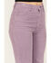 Image #2 - Rolla's Women's East Coast High Rise Corduroy Flare Pants, Light Purple, hi-res