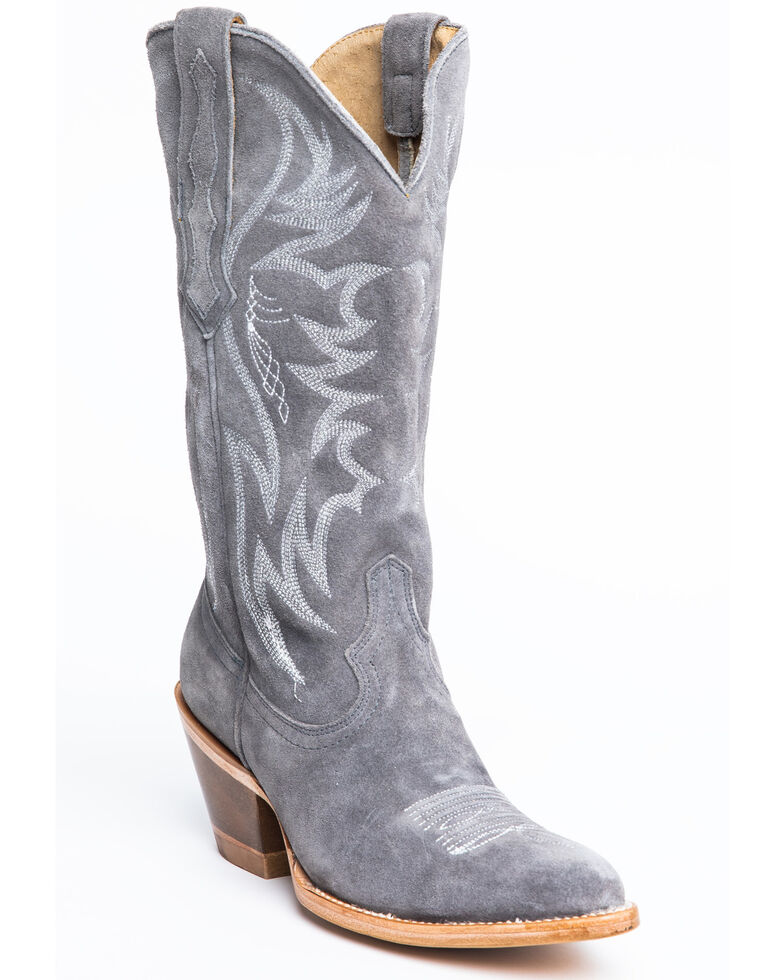 Idyllwind Women's Charm'd Life Western Boots - Round Toe, Grey, hi-res