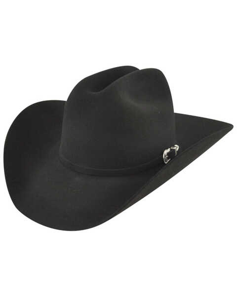 Image #1 - Bailey Lightning 4X Felt Cowboy Hat, Black, hi-res