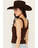 Image #4 - Shyanne Women's Smocked Tank Top, Dark Brown, hi-res