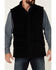 Image #3 - Cody James Men's Mesa Quilted Snap-Front Sherpa Vest , Black, hi-res