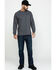 Ariat Men's FR Air Henley Long Sleeve Work Shirt - Tall , Charcoal, hi-res